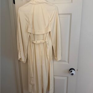 Vince Cream Long Sleeve Dress